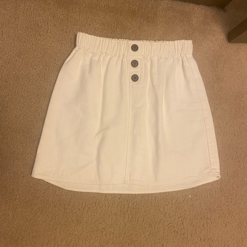 White Miami Mini Skirt